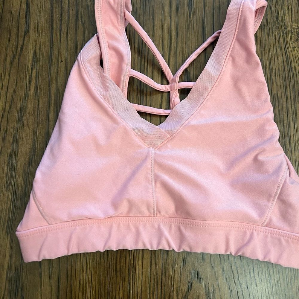 Pink Avia sports bra. Size Small.